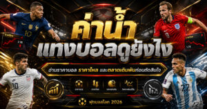 ค่าน้ำแทงบอล