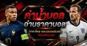 ค่าน้ำบอล-ราคาบอล-เว็บแทงบอล