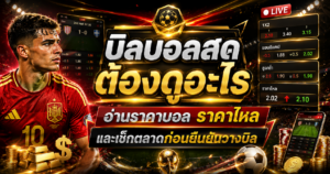 บิลบอลสดต้องดูอะไร