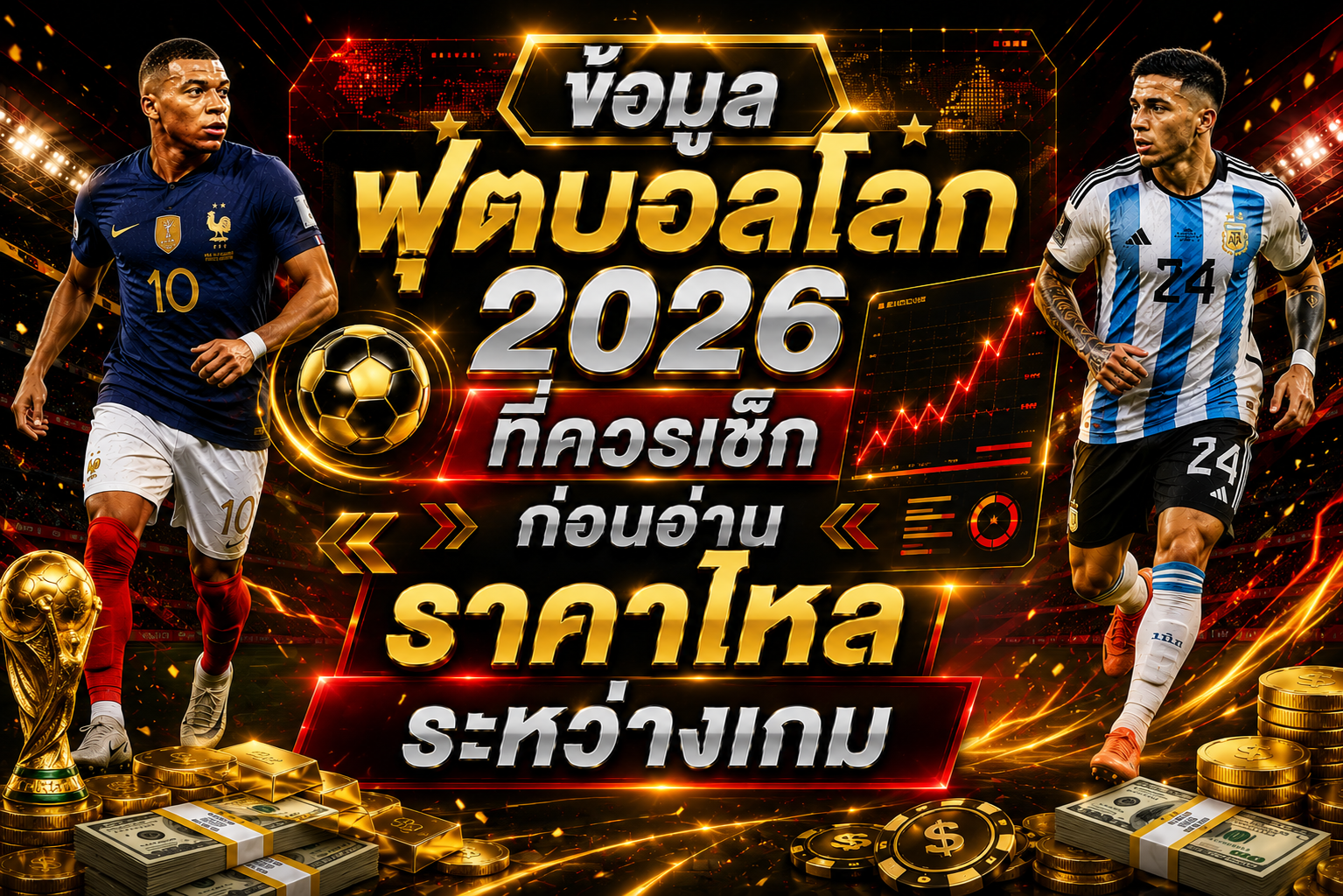 ข้อมูลบอลโลกกับราคาไหล