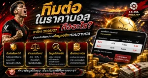 ทีมต่อในราคาบอลลาลีกา
