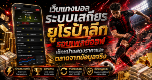 เว็บแทงบอลระบบเสถียร